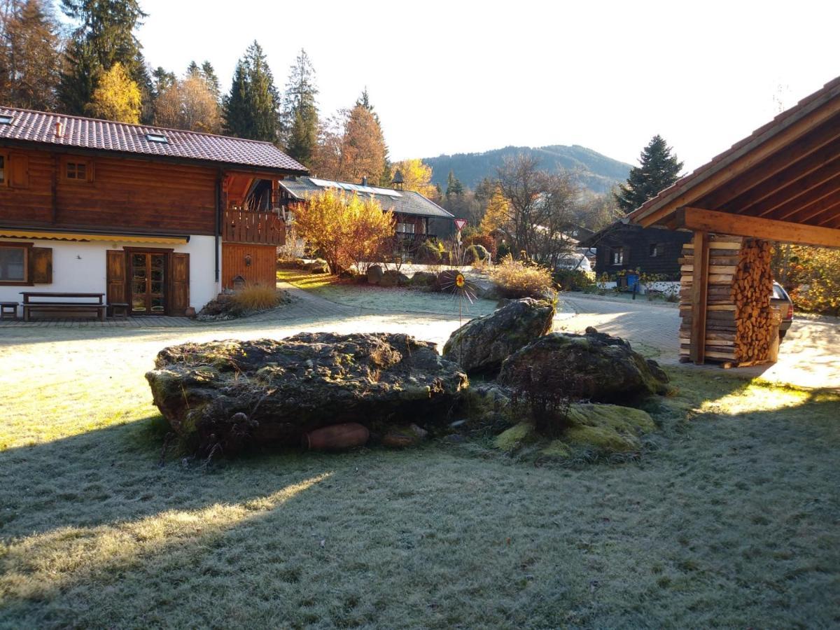 Huettenzauber Ferienwohnung Mitten Im Nationalpark Lindberg Екстер'єр фото