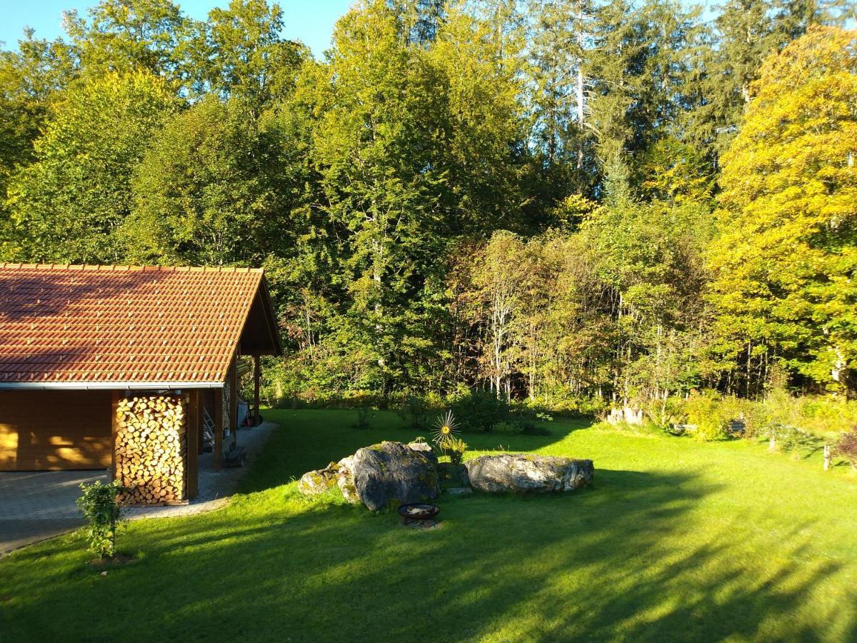 Huettenzauber Ferienwohnung Mitten Im Nationalpark Lindberg Екстер'єр фото
